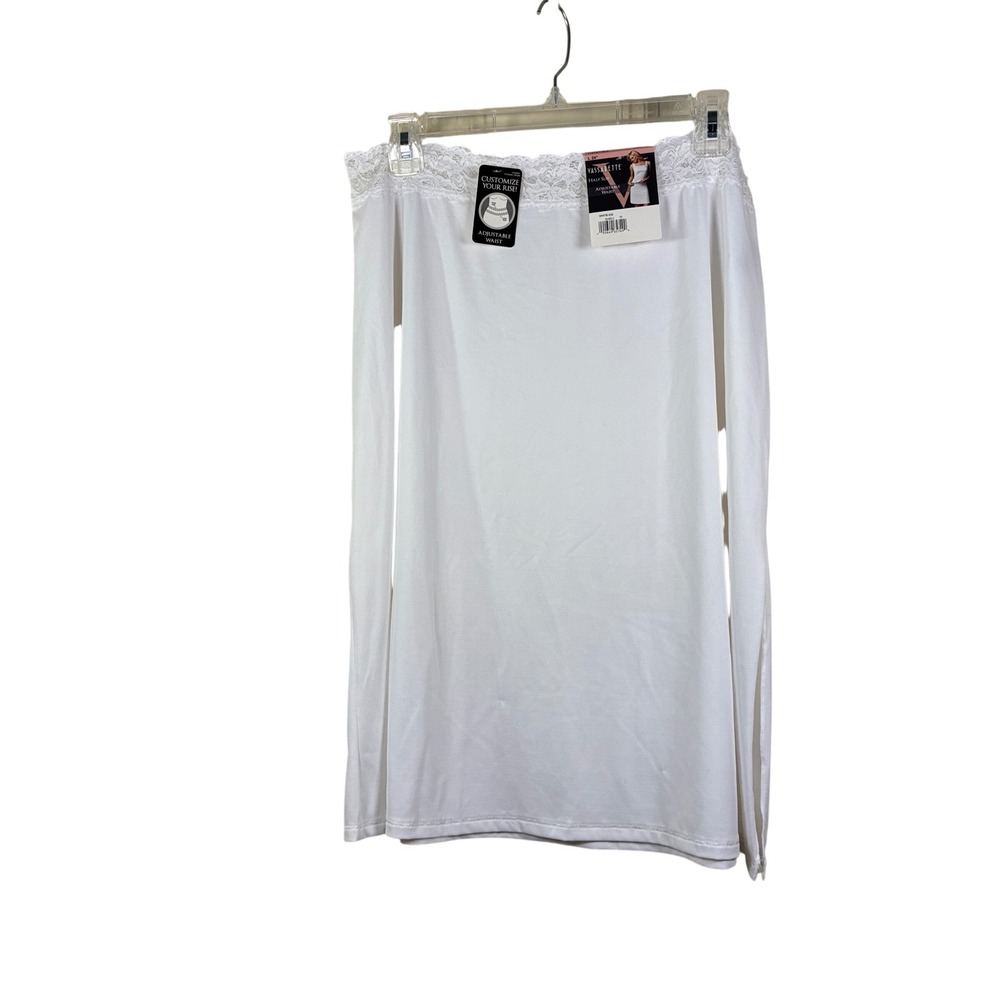 Vassarette half slip L New 24" long Vintage dead stock 11073